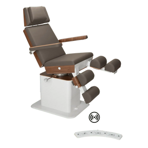 Fauteuil de pédicurie - MOON - Relevage électrique - Wifi - Ruck My Podologie  Expresso-3-moteurs-2-Noyer