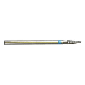 Fraise E0710 Carbure de tungstène - Traitement et finition des ongles - Denture croisée moyenne - 2,3 mm - My Podologie