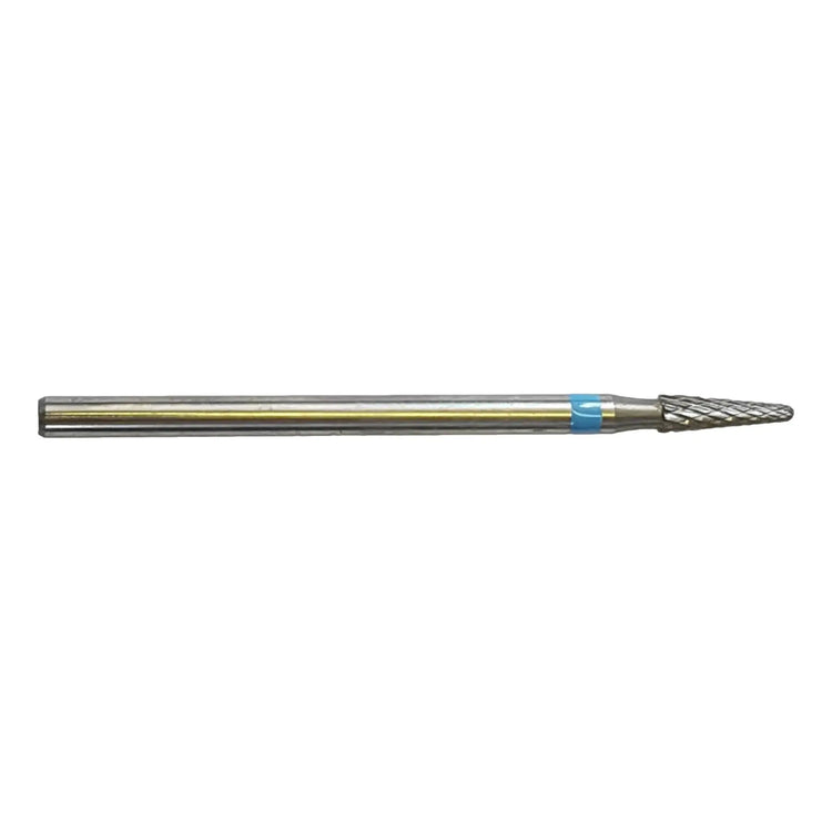 Fraise E0710 Carbure de tungstène - Traitement et finition des ongles - Denture croisée moyenne - 2,3 mm - My Podologie