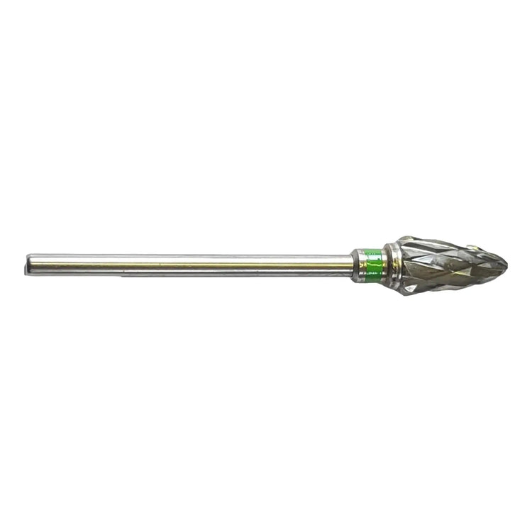 Fraise E5350 Carbure de tungstène - Abrasion des ongles épais - Denture croisée grosse - 6 mm - My Podologie