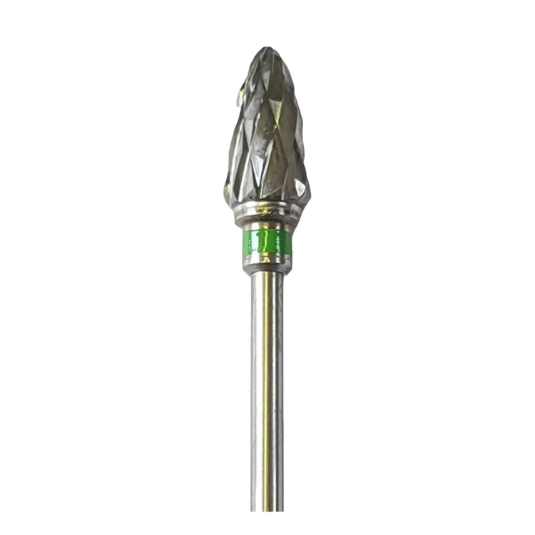 Fraise E5350 Carbure de tungstène - Abrasion des ongles épais - Denture croisée grosse - 6 mm - My Podologie
