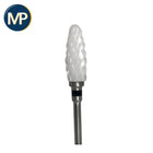 Ceramic burr - Medium cross tooth - Ovoid shape - Super coarse grain - 5 mm