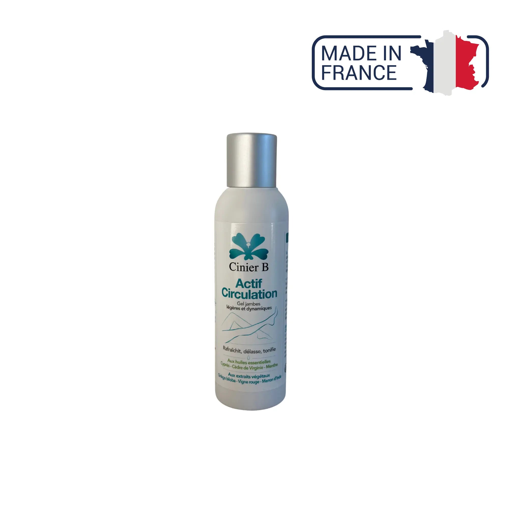 Gel Actif Circulation - Effet de fraîcheur - 3 contenances - Laboratoires Cinier B Laboratoires Cinier B  125 ml