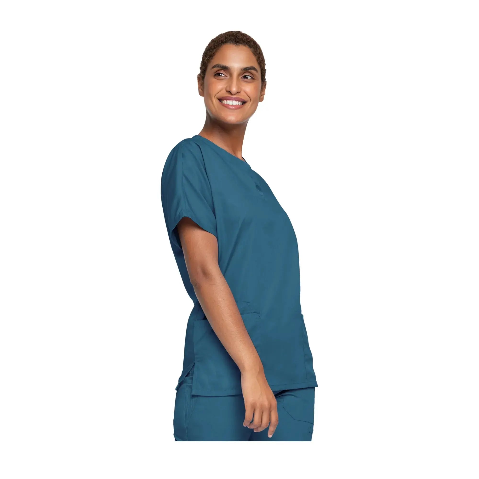 Guéthary - Tunique médicale - Col V - Manches courtes - Femme - Cherokee Cherokee Authentic Workwear 