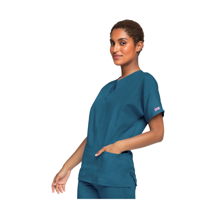 Guéthary - Tunique médicale - Col V - Manches courtes - Femme - Cherokee Cherokee Authentic Workwear 