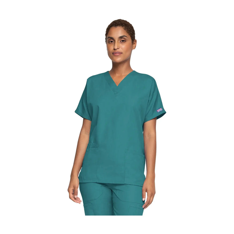 Guéthary - Tunique médicale - Col V - Manches courtes - Femme - Cherokee Cherokee Authentic Workwear 