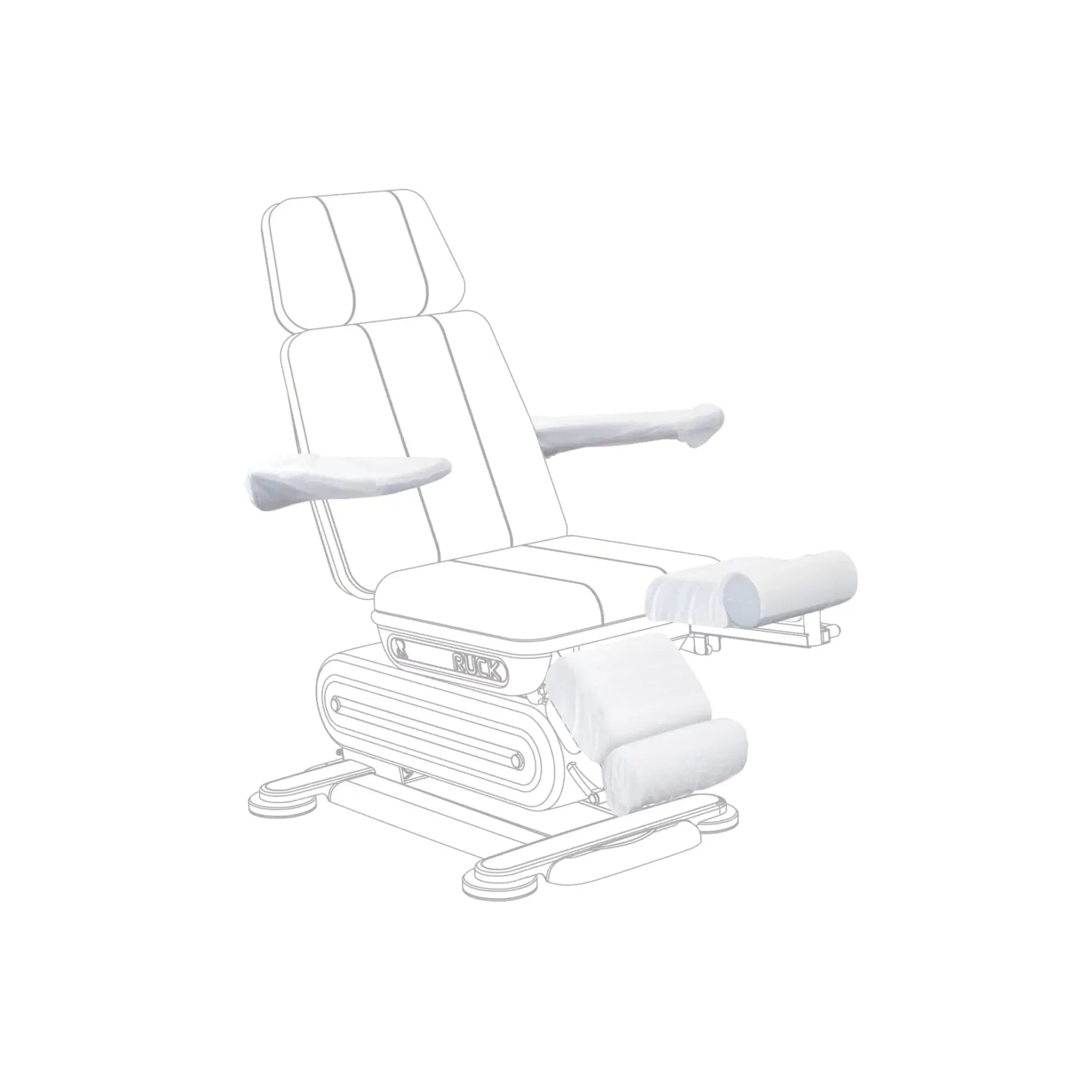 Housse de protection jetable - Pour accoudoirs - Fauteuil Stella 3s - Ruck Ruck