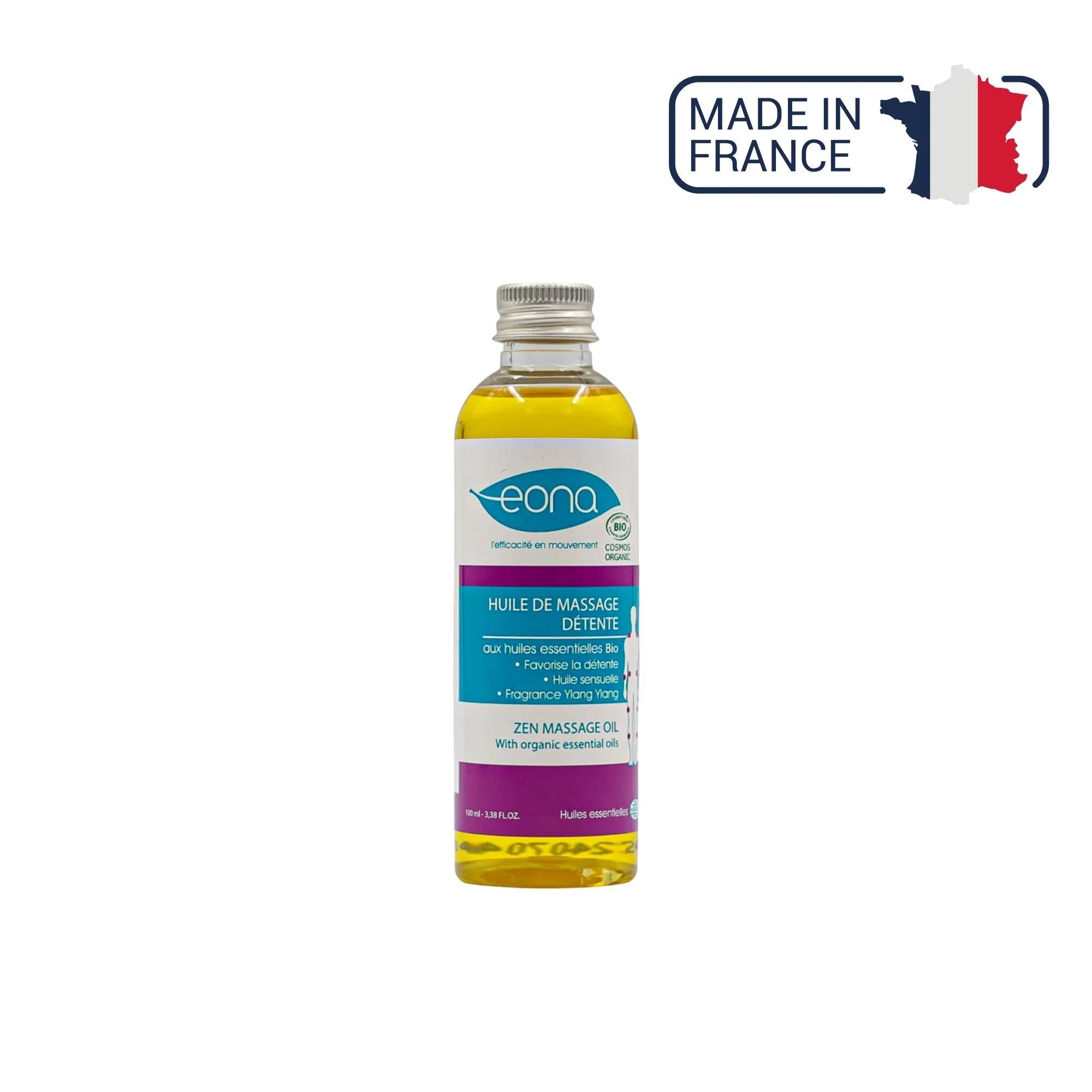 Huile de massage - Détente - Bio - 2 contenances - Eona Eona 