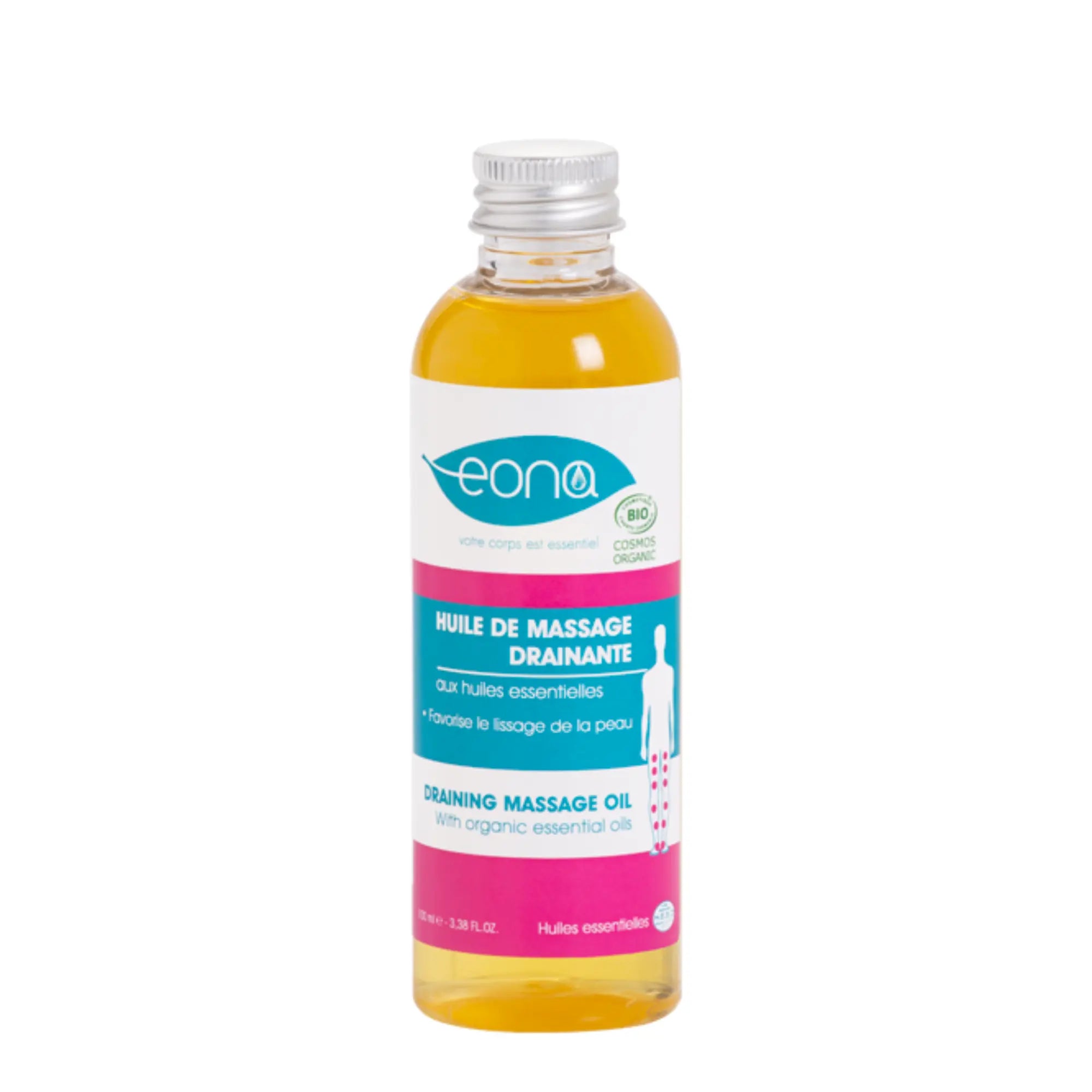 Huile de massage - Drainante - Bio - Eona - My Podologie