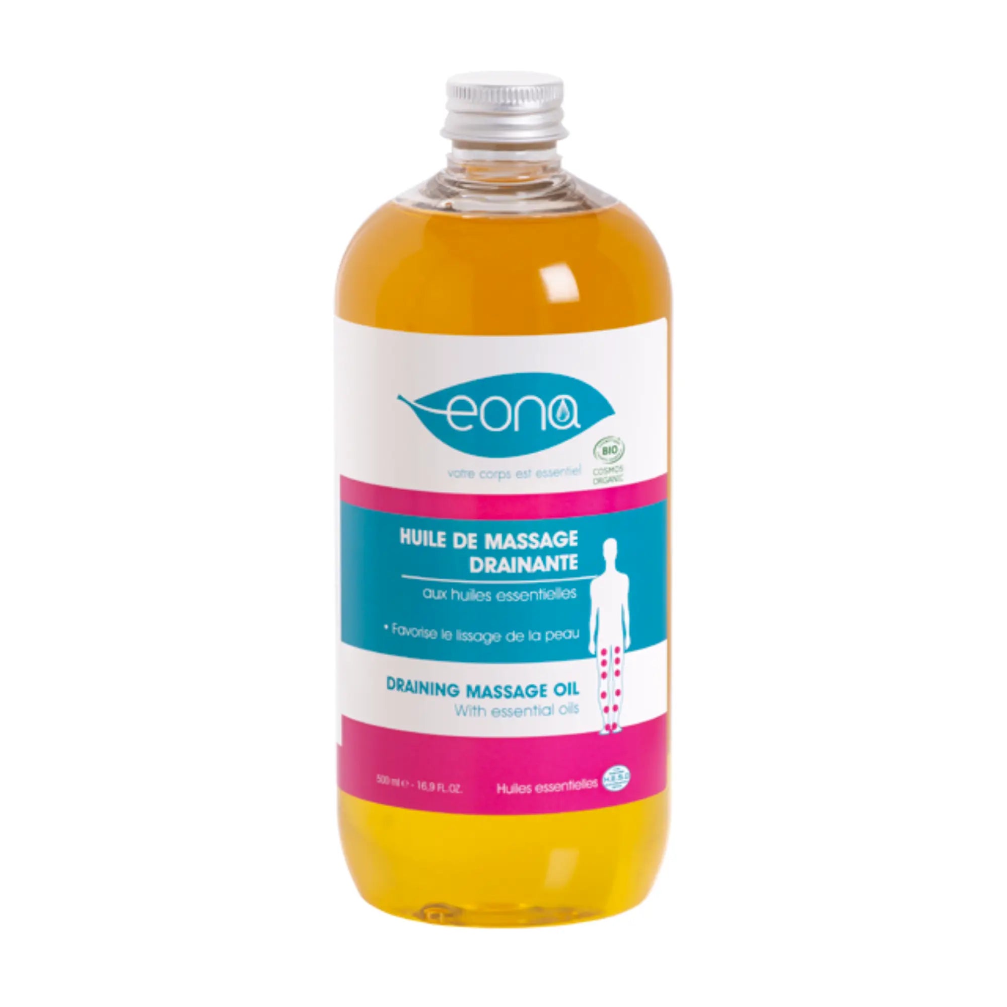 Huile de massage - Drainante - Bio - Eona - My Podologie