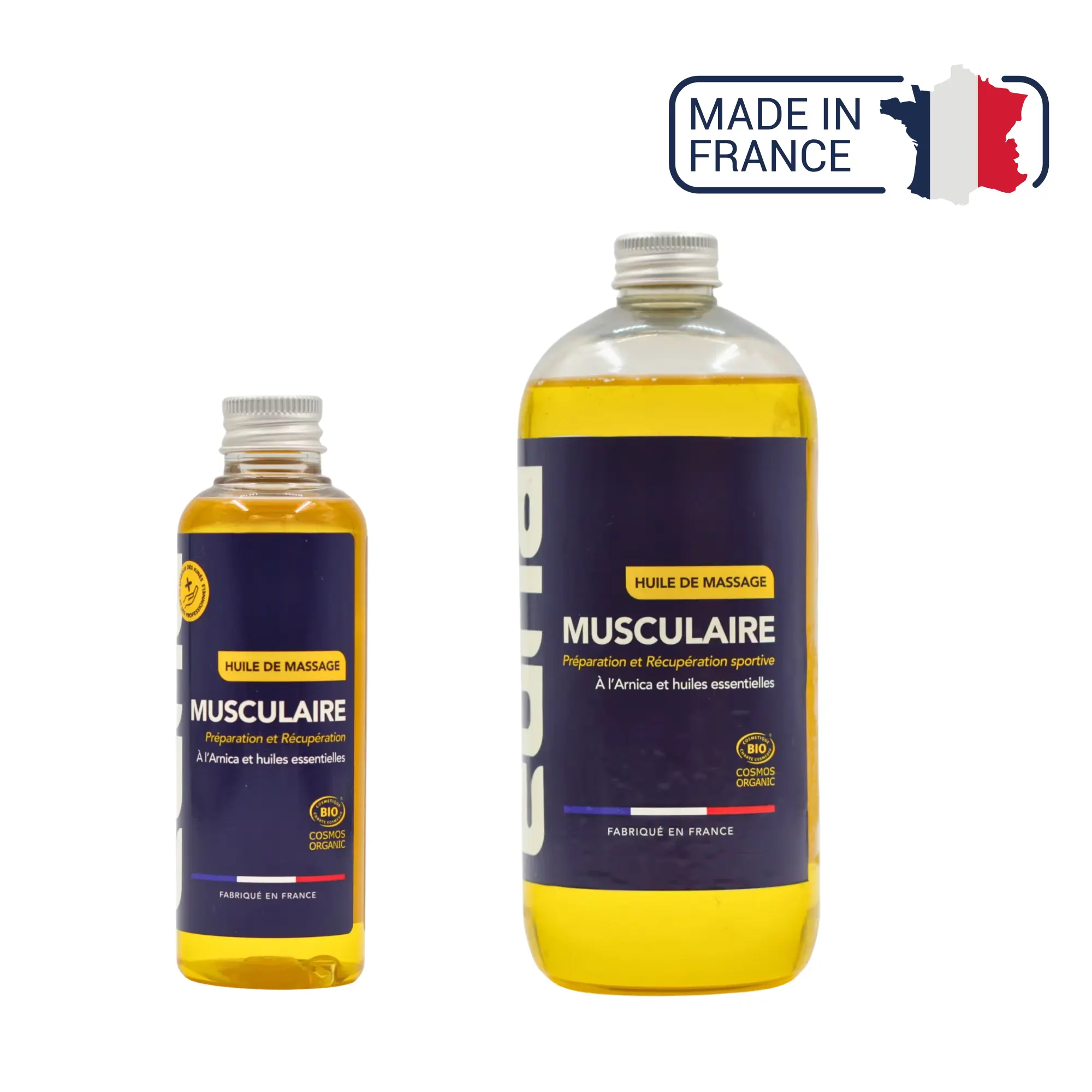Huile de massage - Musculaire - Bio - 2 contenances - Eona Eona 