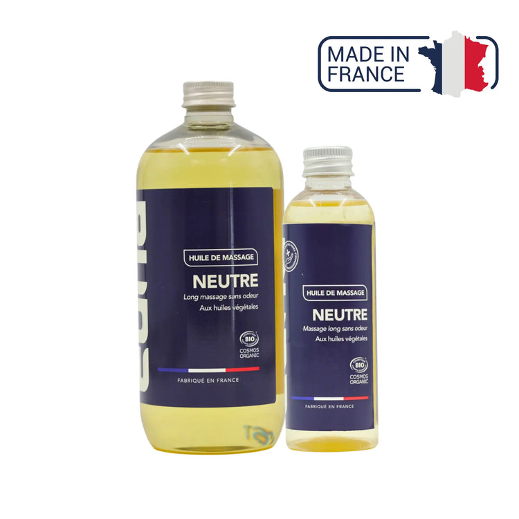 Huile de massage Neutre - Bio - 2 contenances - Eona Eona 