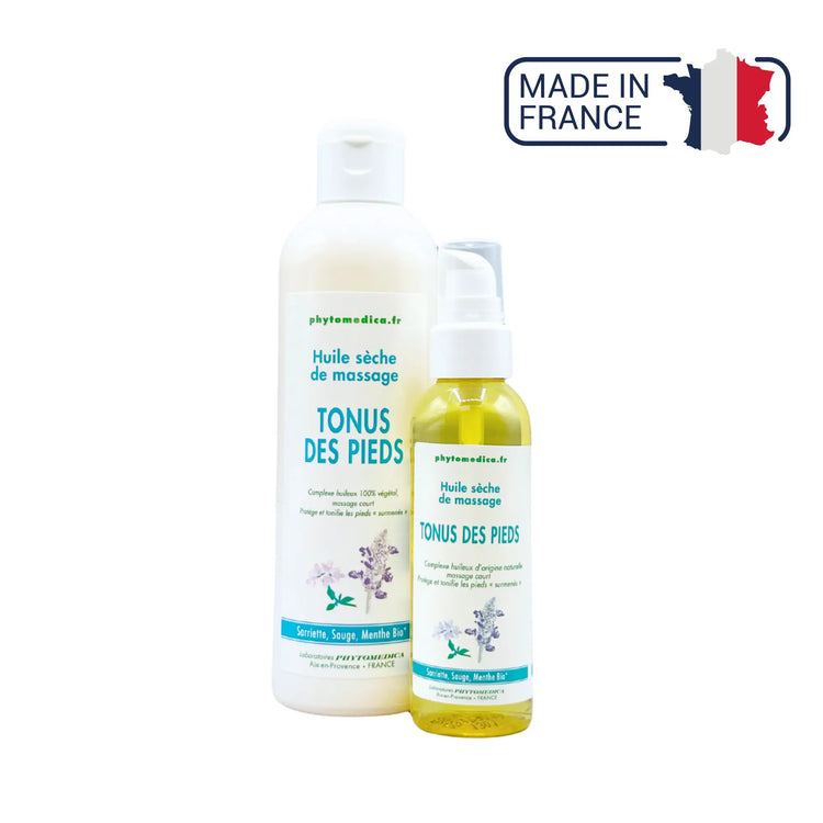 Huile sèche Tonus-pieds - 2 contenances - Phytomedica Laboratoires Phytomedica 