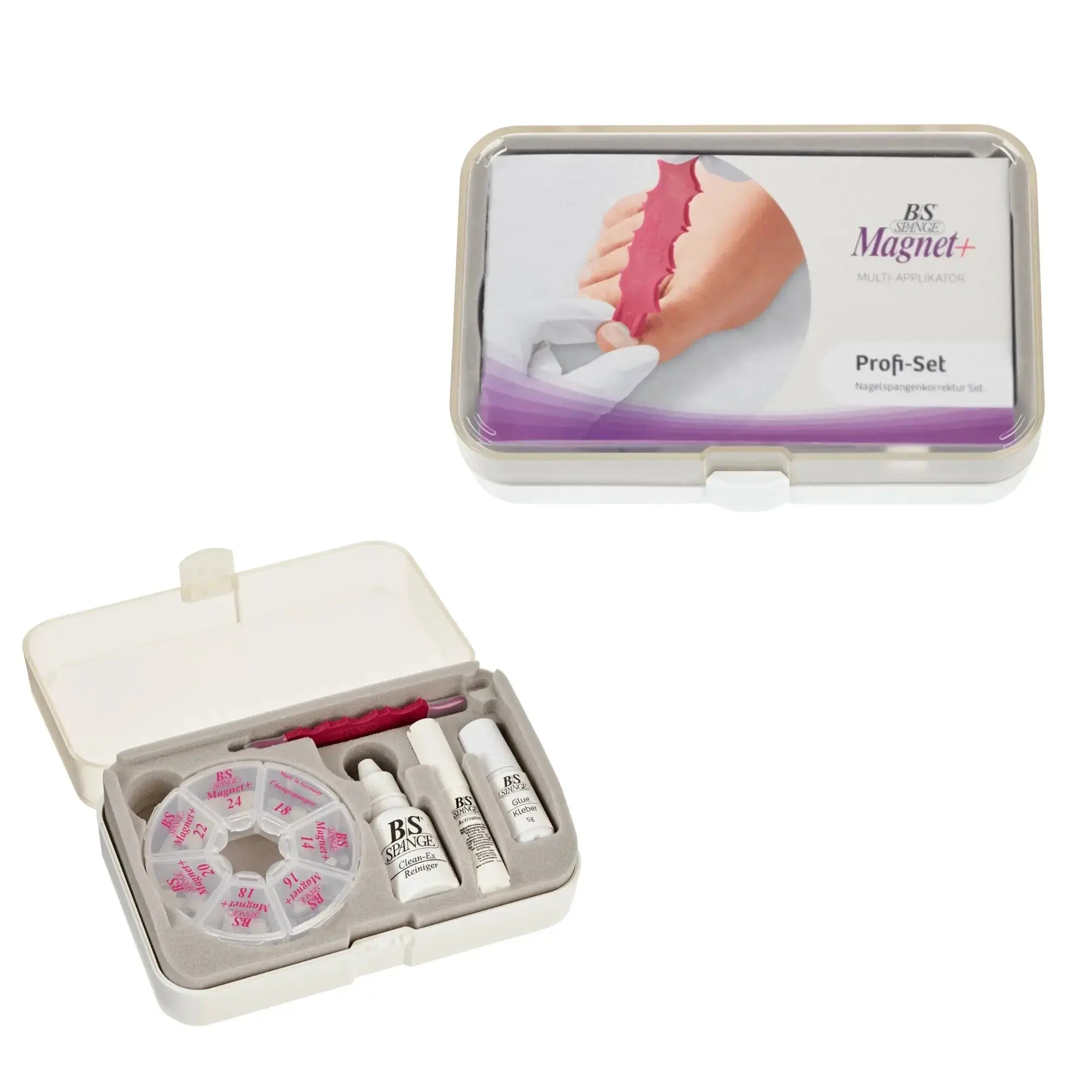 Professional orthotics kit B/S magnet+ Profi Set - 60 tabs - 4 mm - B/S Spange B/S Spange 