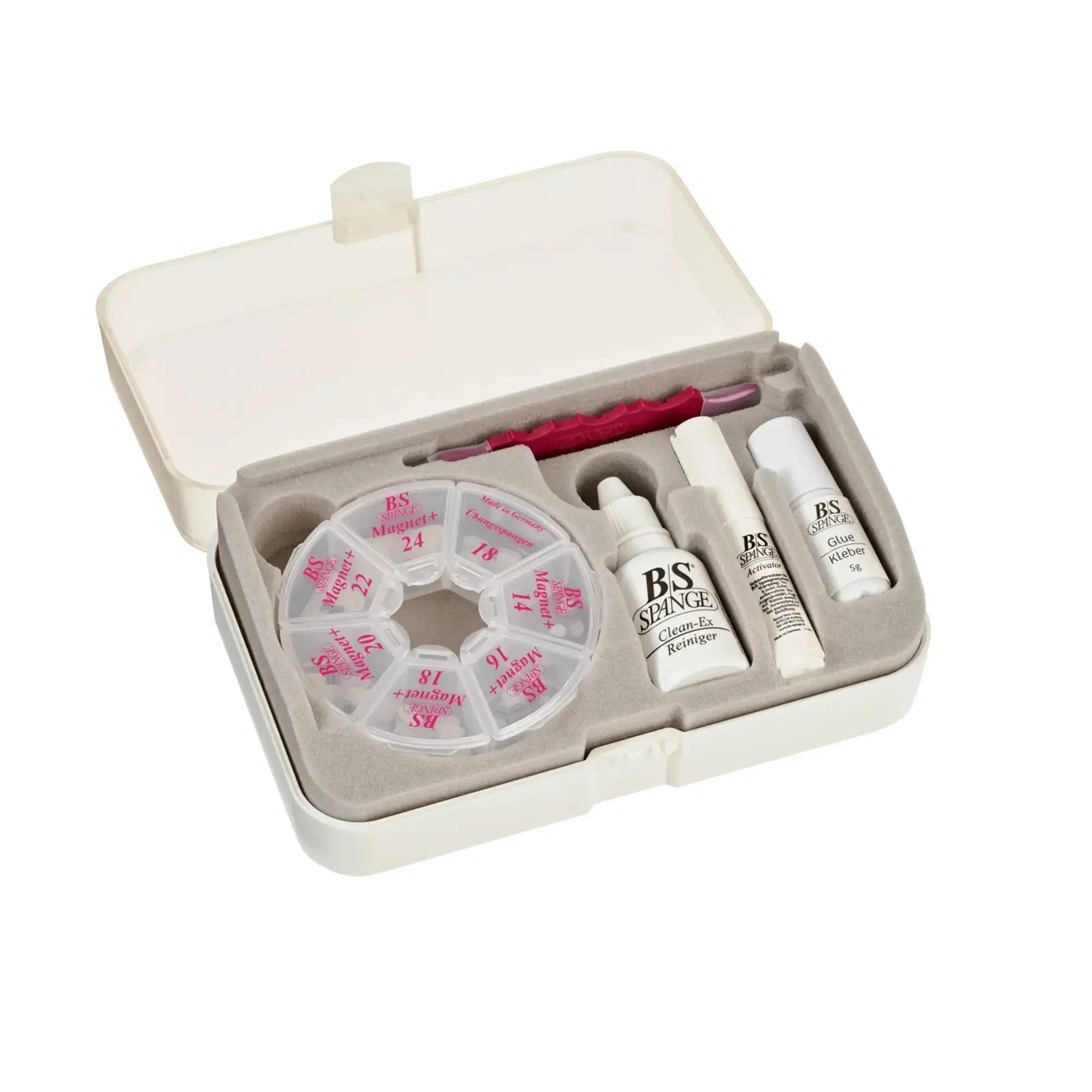 Professional orthotics kit B/S magnet+ Profi Set - 60 tabs - 4 mm - B/S Spange B/S Spange 