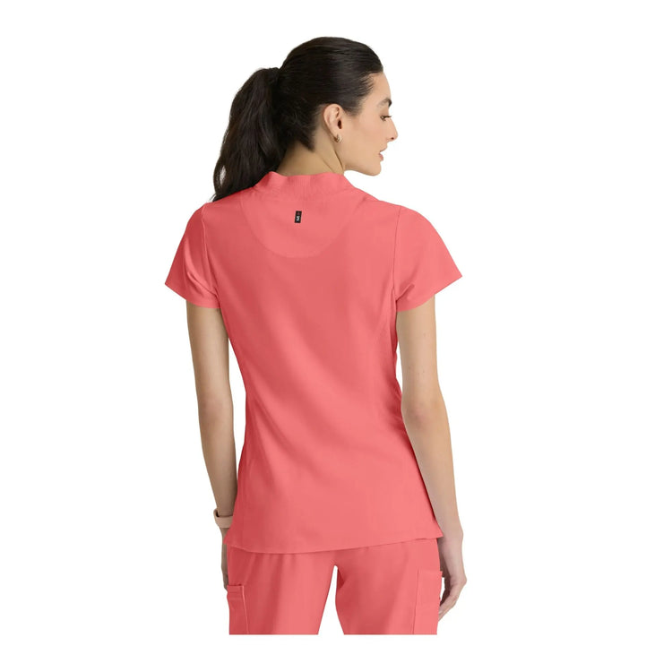 Kristi - High neck zipped tunic - Women - Grey’s Anatomy Stretch Grey’s Anatomy 