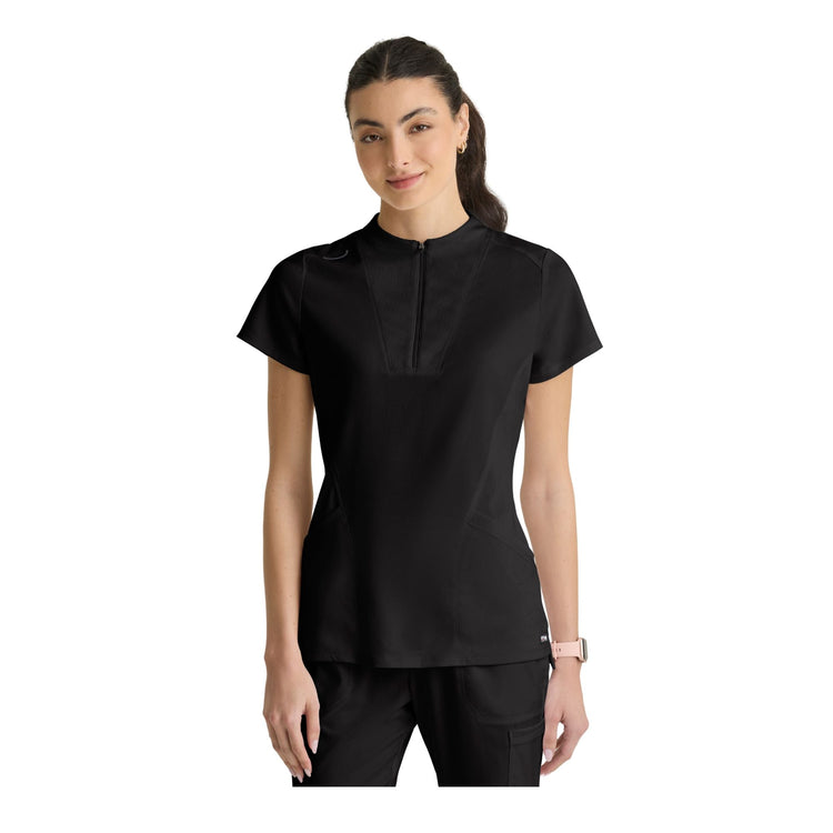 Kristi - Tunique col montant zippé - Femme - Grey’s Anatomy Stretch Grey’s Anatomy 