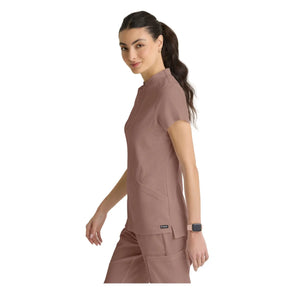 Kristi - High neck zipped tunic - Women - Grey’s Anatomy Stretch Grey’s Anatomy 