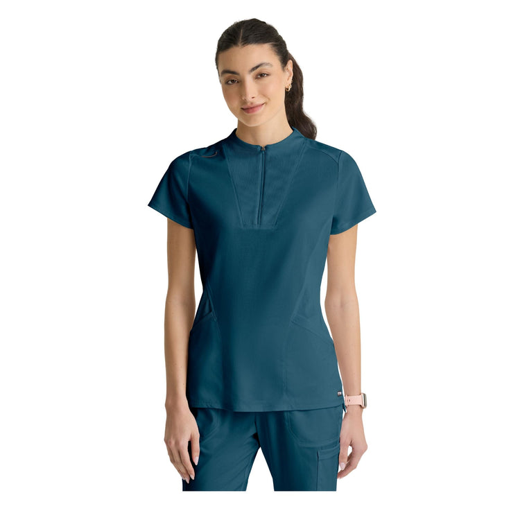 Kristi - Tunique col montant zippé - Femme - Grey’s Anatomy Stretch Grey’s Anatomy 