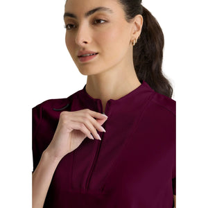 Kristi - High neck zipped tunic - Women - Grey’s Anatomy Stretch Grey’s Anatomy 