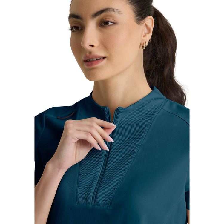 Kristi - Tunique col montant zippé - Femme - Grey’s Anatomy Stretch Grey’s Anatomy 