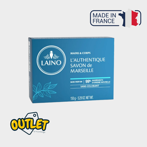 The authentic Marseille soap 150 g - Laino // Outdated date Eona 