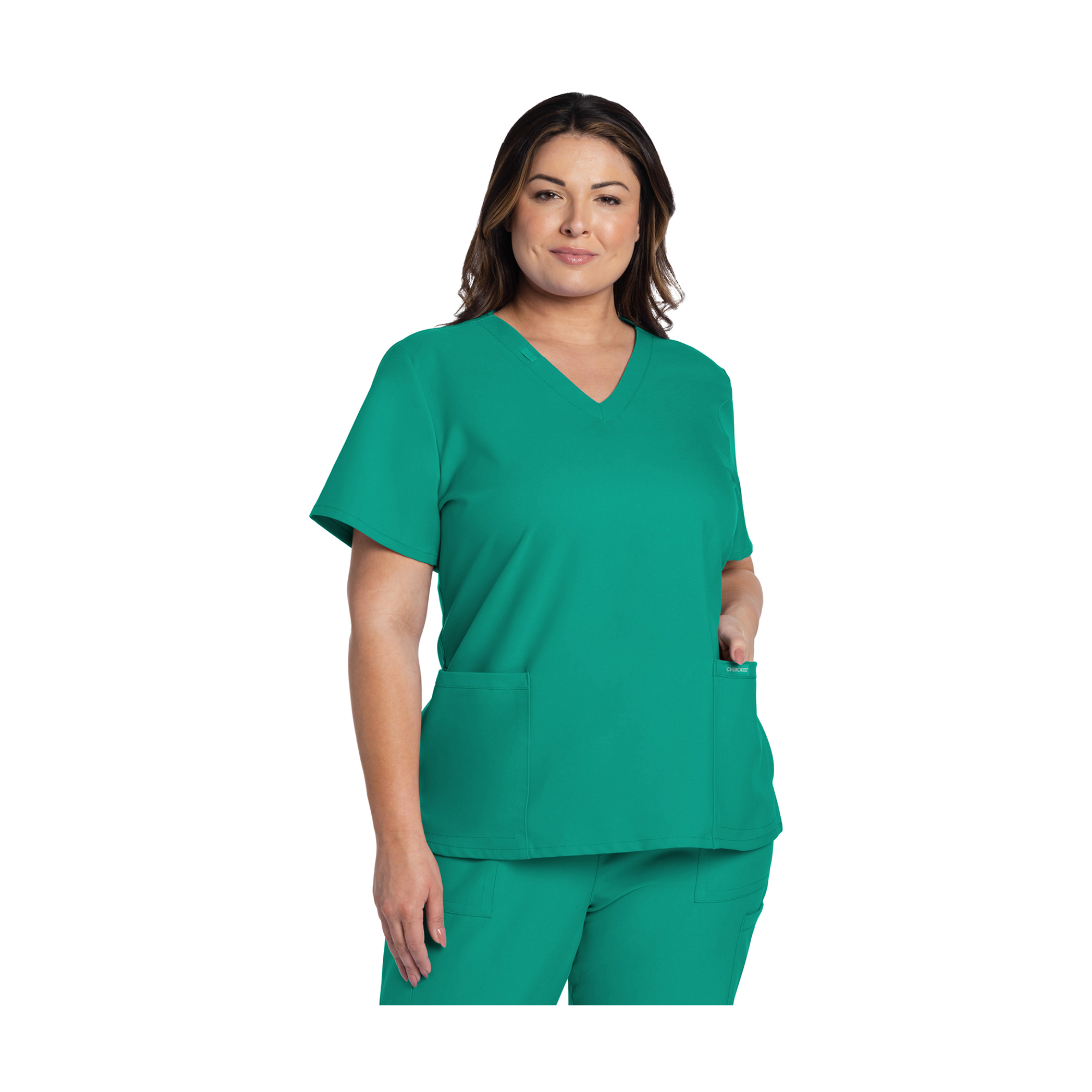 Lacanau - Tunique médicale - Col V  - Manches courtes - Femme - Cherokee Cherokee Authentic Workwear 