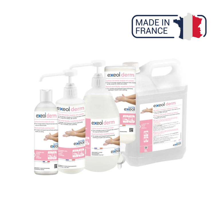 Lotion lavante mains et corps - Exeol derm - Sodel