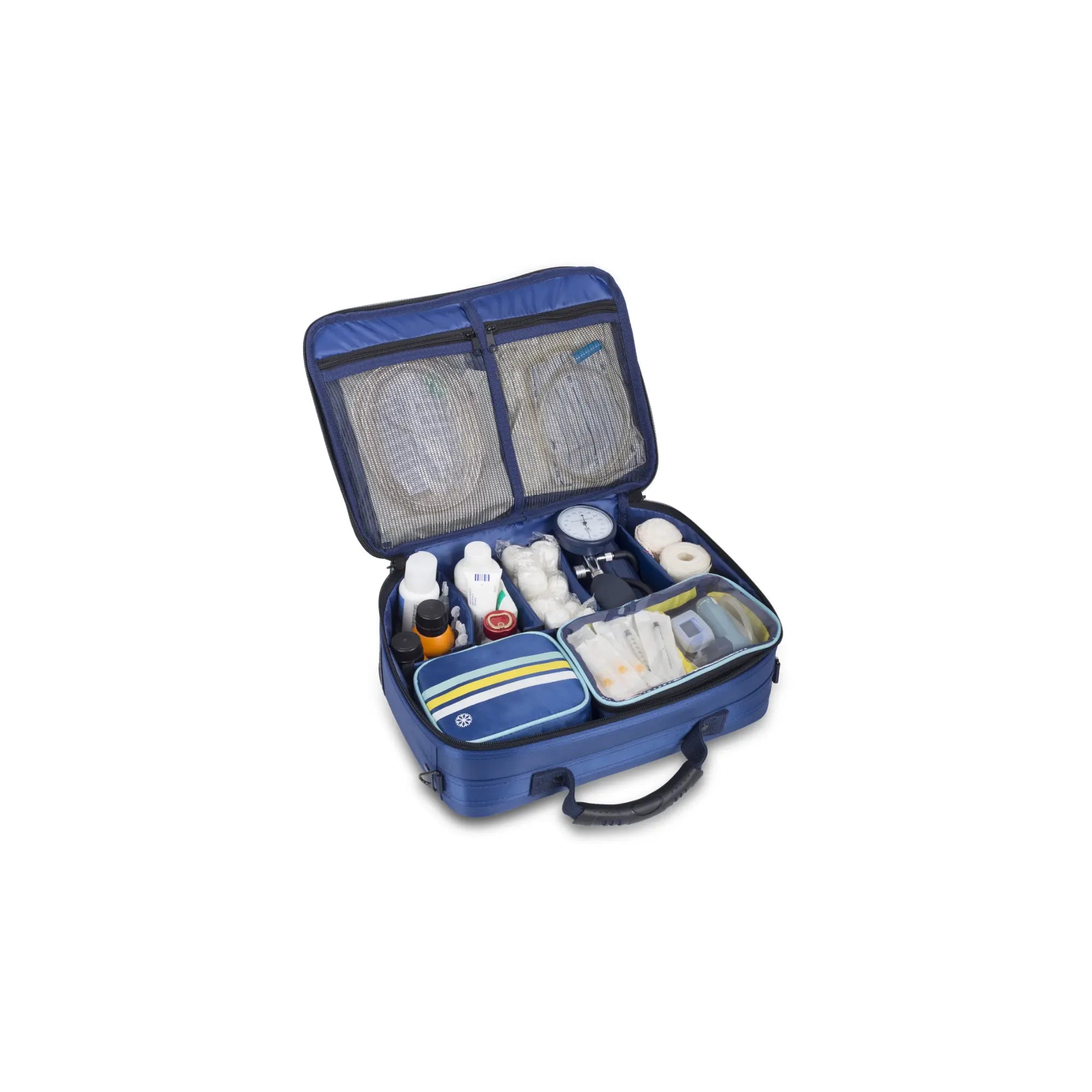 Mallette de soins à domicile - Collection année 80 bleu - Enfermanía Enfermanía 