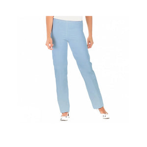 Manu - Pantalon PC Bleu Ciel - Mixte - Ceinture élastique - Sans poche My Blouse 