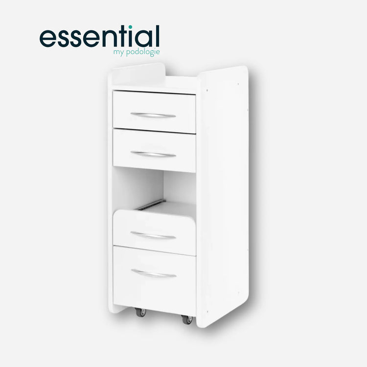 Furniture on casters - 969 White - Essential by My Podologie Essential 