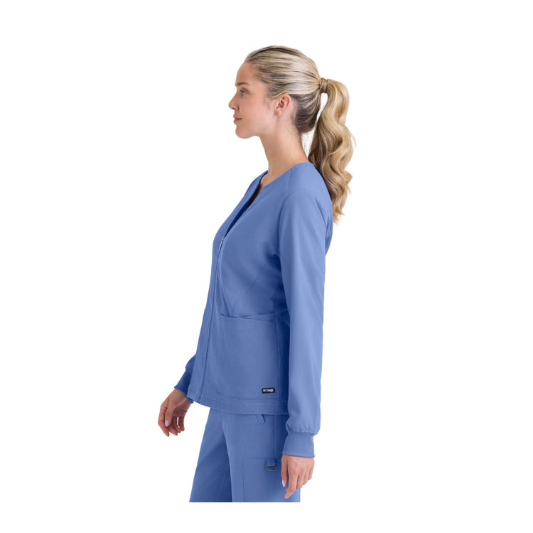 Mila - Veste médicale col rond - Femme - Grey's Anatomy Stretch Grey’s Anatomy 