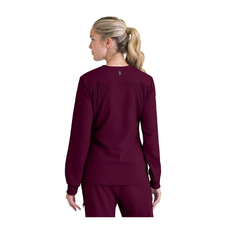 Mila - Veste médicale col rond - Femme - Grey's Anatomy Stretch Grey’s Anatomy 