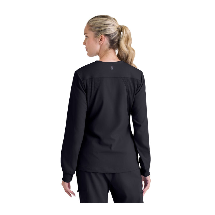 Mila - Veste médicale col rond - Femme - Grey's Anatomy Stretch Grey’s Anatomy 