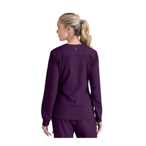 Mila - Veste médicale col rond - Femme - Grey's Anatomy Stretch Grey’s Anatomy 