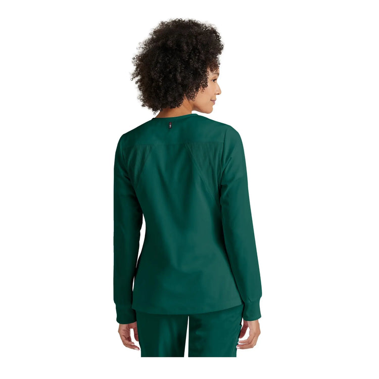 Mila - Veste médicale col rond - Femme - Grey's Anatomy Stretch Grey’s Anatomy 