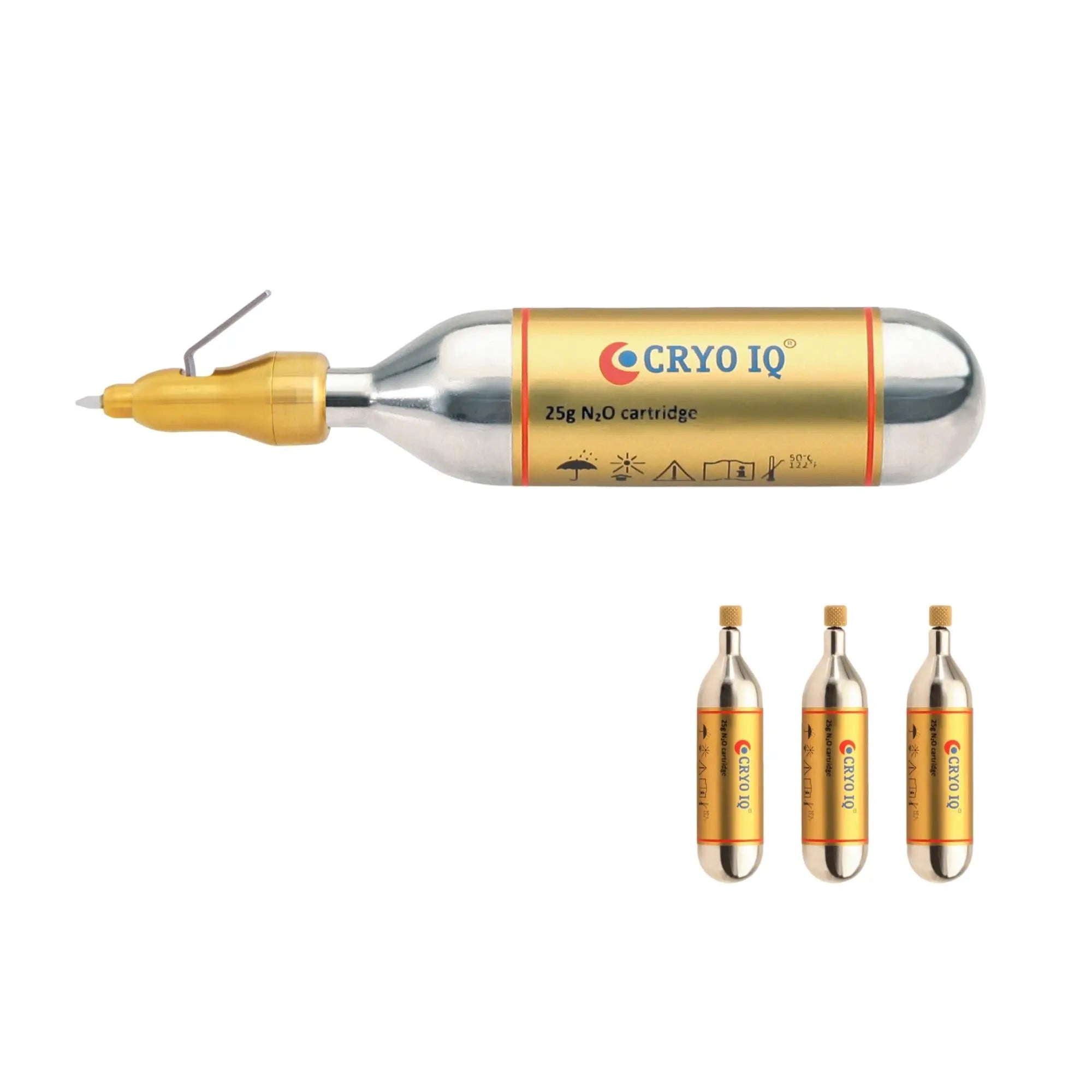 Pack DERM Plus Liquid avec 4 cartouches - Traitement des verrues - CryoIQ - My Podologie