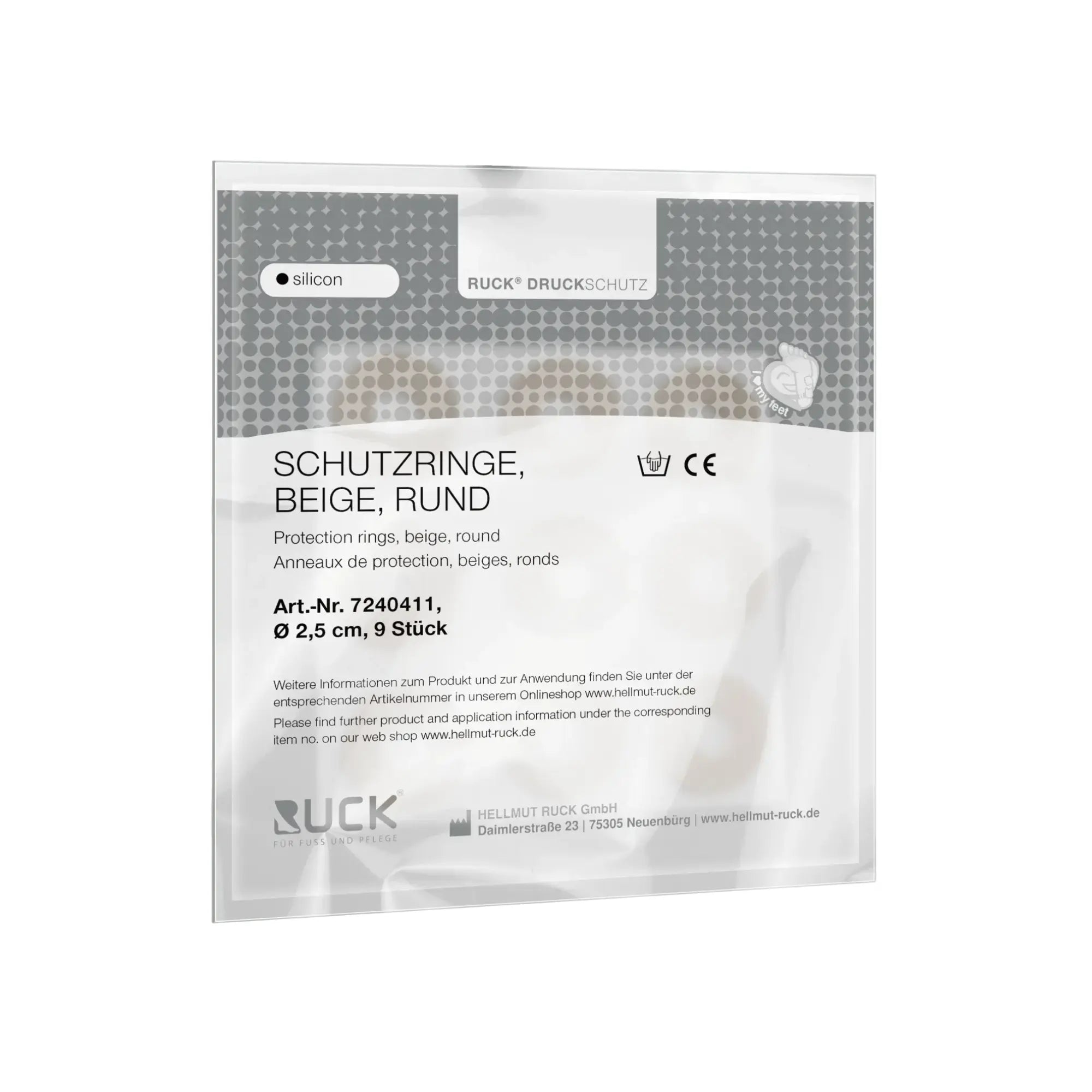 Padding - Silicone protection rings - Ø 2.5 cm - Ruck Ruck 