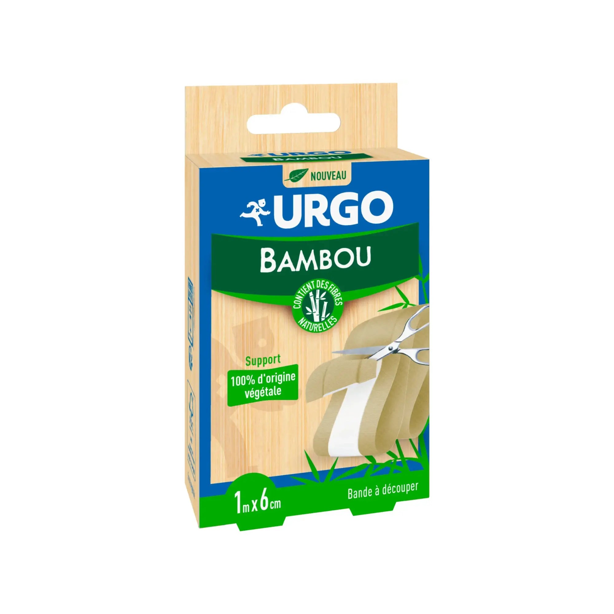 Pansements - Bande en bambou - 1 m x 6 cm - Urgo Urgo