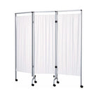 Screen - 3 stretched panels - With casters - CARINA MEDICAL