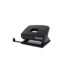 Esselte 2-hole metal punch with ruler for A4 sheets