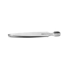 Tweezers with cuticle pusher - Length: 9.5 cm - Cutting edge: 3 mm - Ruck