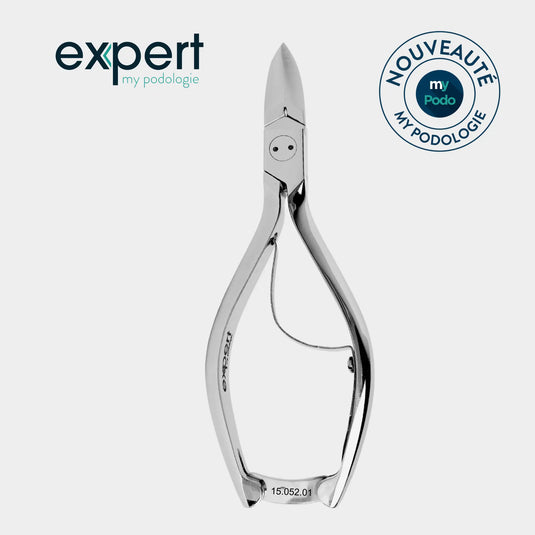 Nail pliers - Straight cut - 20 mm - Concave jaws - Expert by My Podologie Expert 