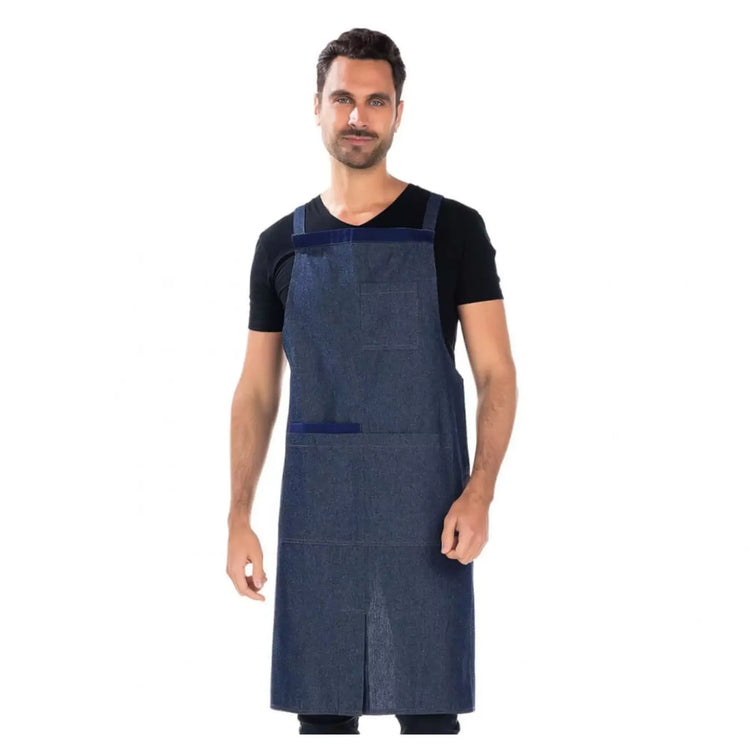 Pistache - Tablier - Sans manche - Mixte - 95 cm - Taille Unique My Podologie  Denim-Bleu
