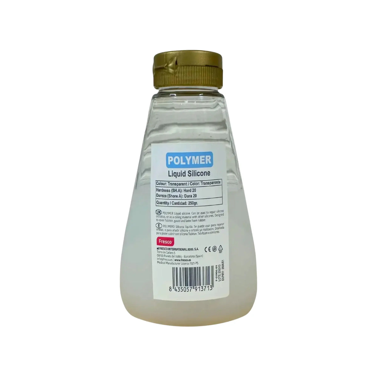 Polymère de silicone liquide - Semi-rigide - 250g - Fresco Fresco Podologia 