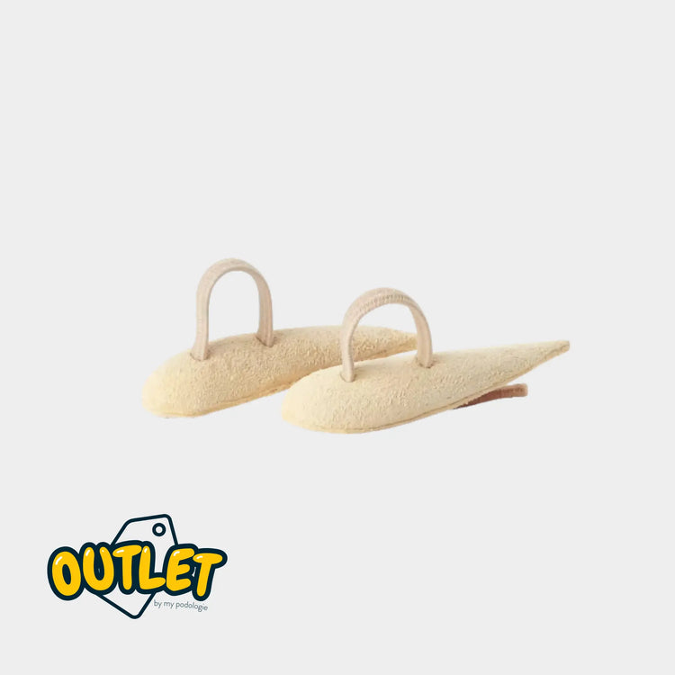 Toe protection - Soft foam padding covered in leather - 2 pieces - Ruck // Ruck Clearance Sale 