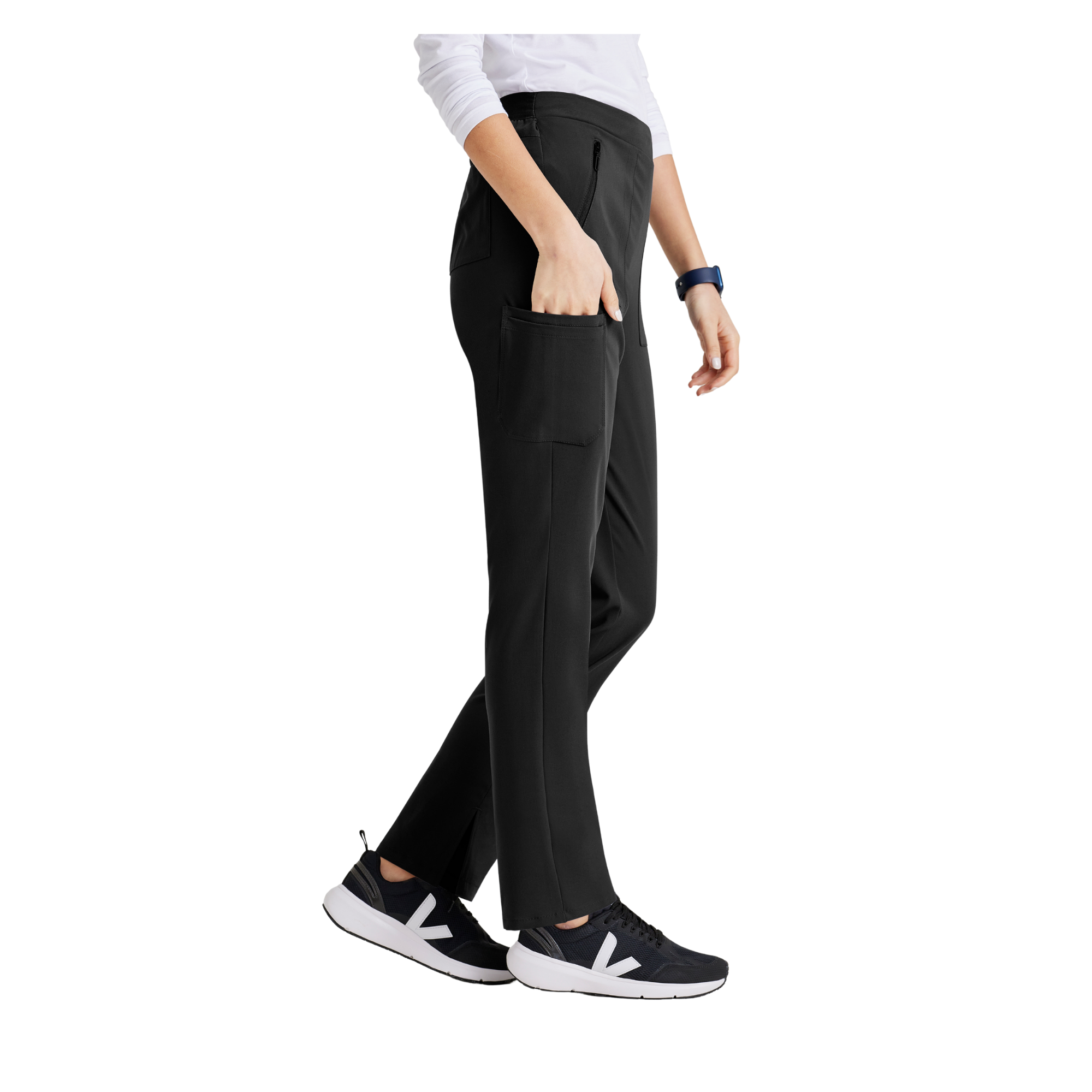 Purpose Pant - Pantalon médical fuselée taille haute - Femme - Barco Unify BARCO UNIFY 