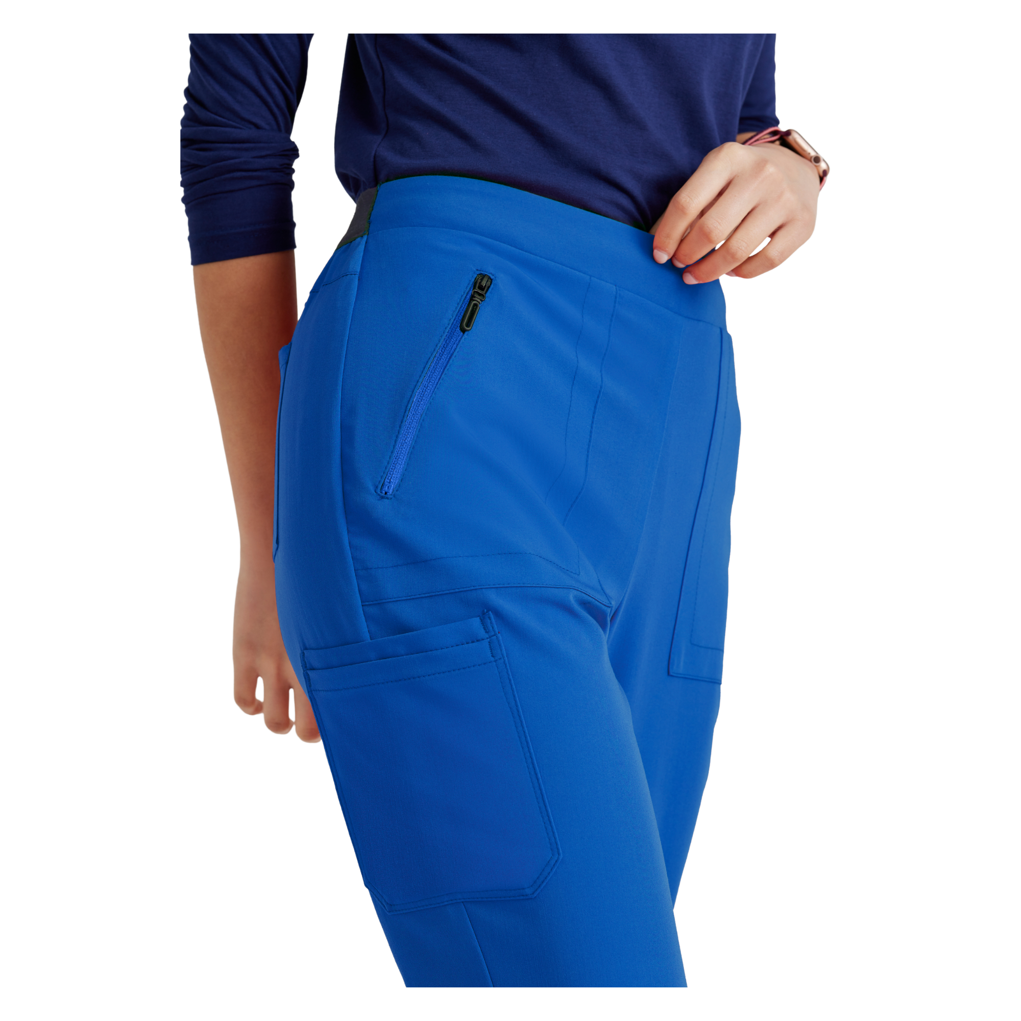 Purpose Pant - Pantalon médical fuselée taille haute - Femme - Barco Unify BARCO UNIFY 