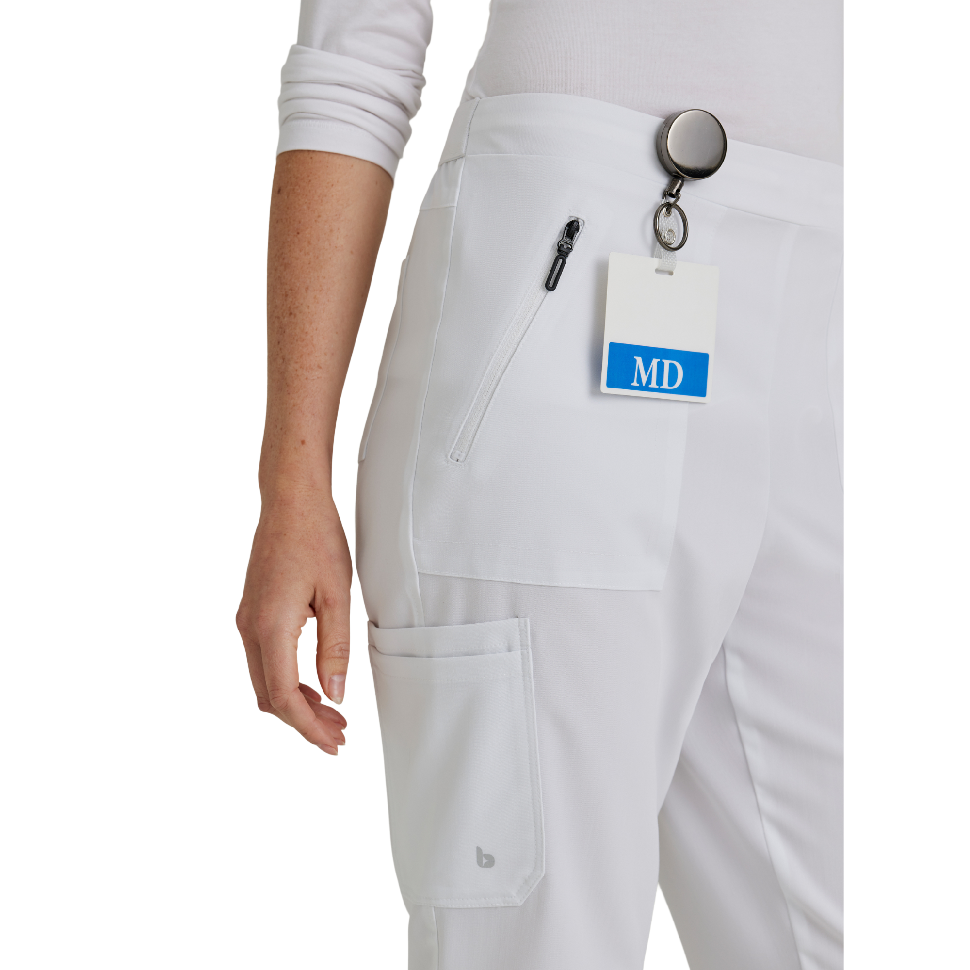 Purpose Pant - Pantalon médical fuselée taille haute - Femme - Barco Unify BARCO UNIFY 