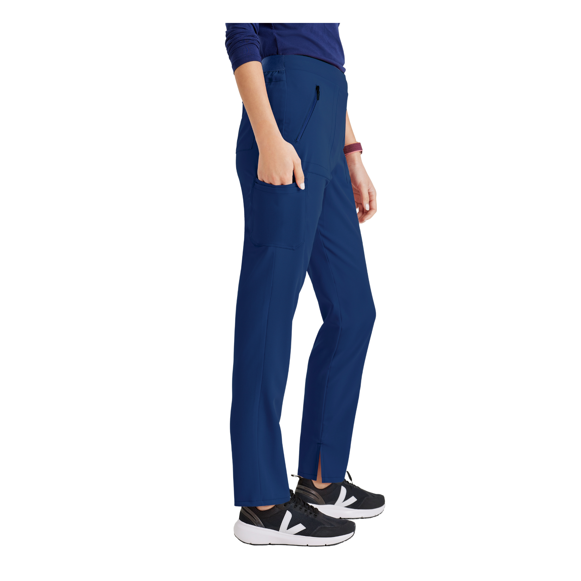 Purpose Pant - Pantalon médical fuselée taille haute - Femme - Barco Unify BARCO UNIFY 
